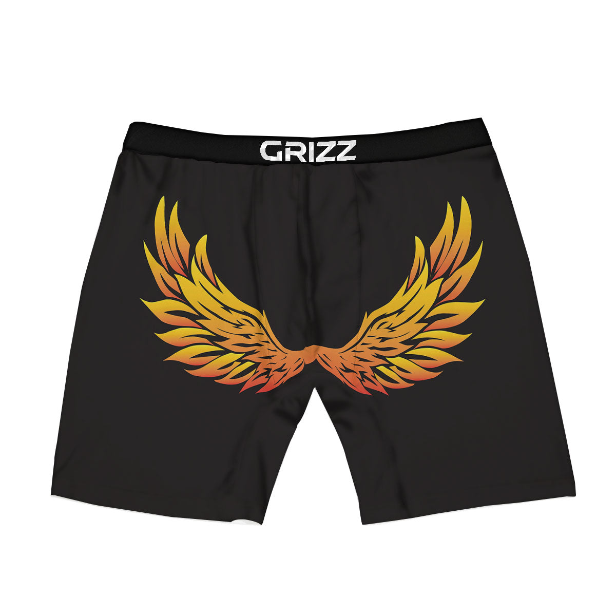 Angel Phoenix Print Boxer Briefs-grizzshop
