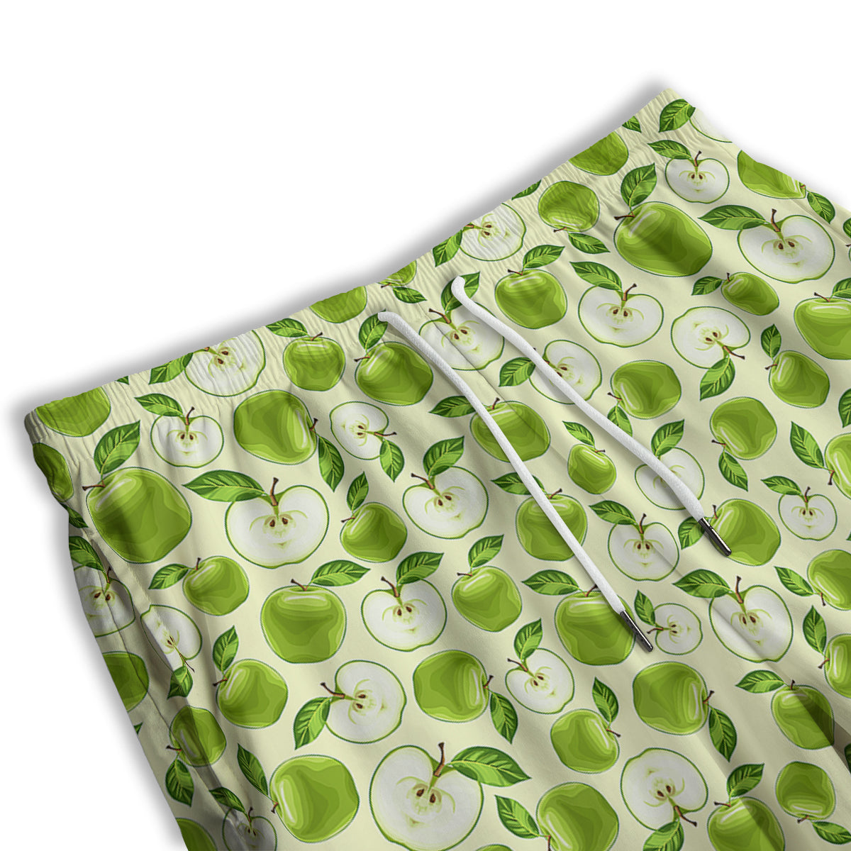 Apple Print Pattern Men's Athletic Shorts-grizzshop