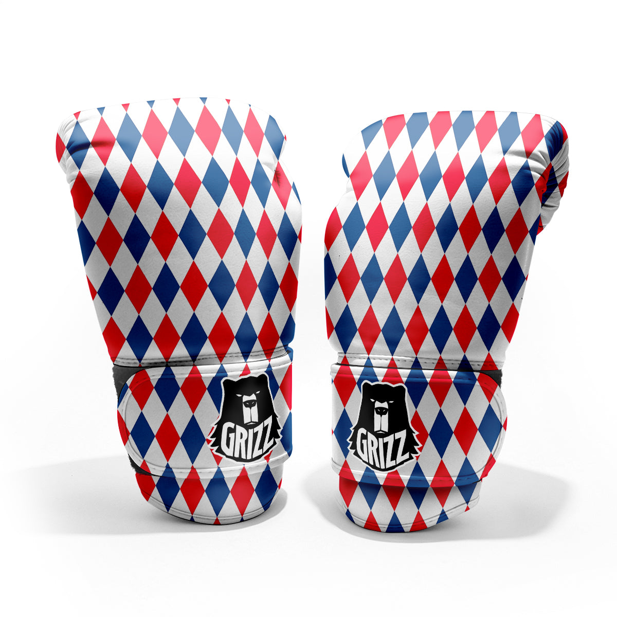 Argyle American Print Pattern Pro Boxing Glove