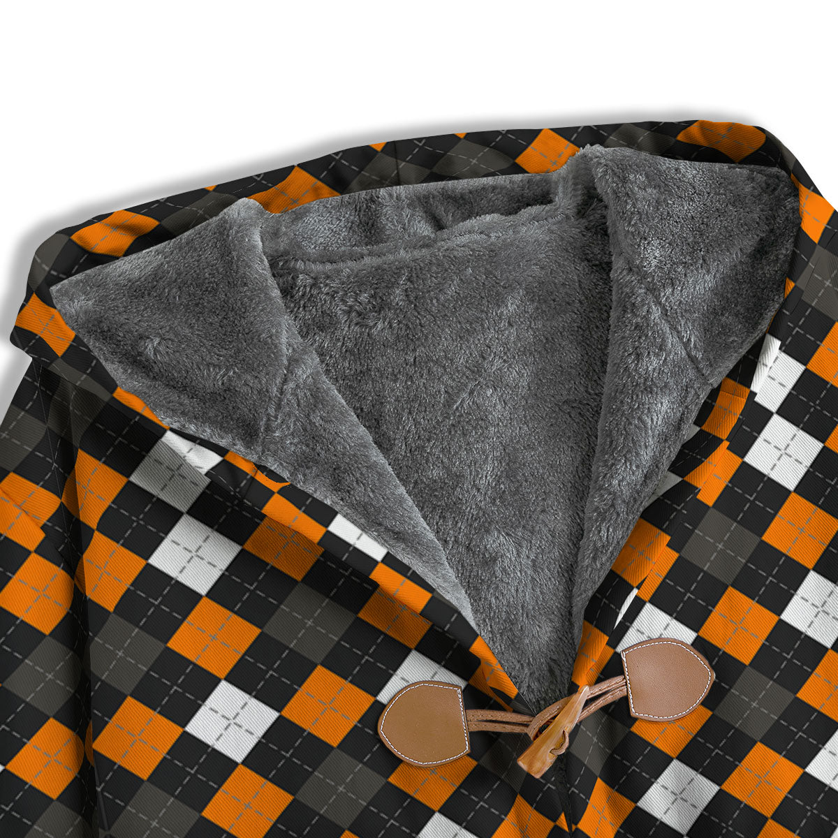 Argyle Halloween Print Pattern Men's Windbreaker Jacket-grizzshop