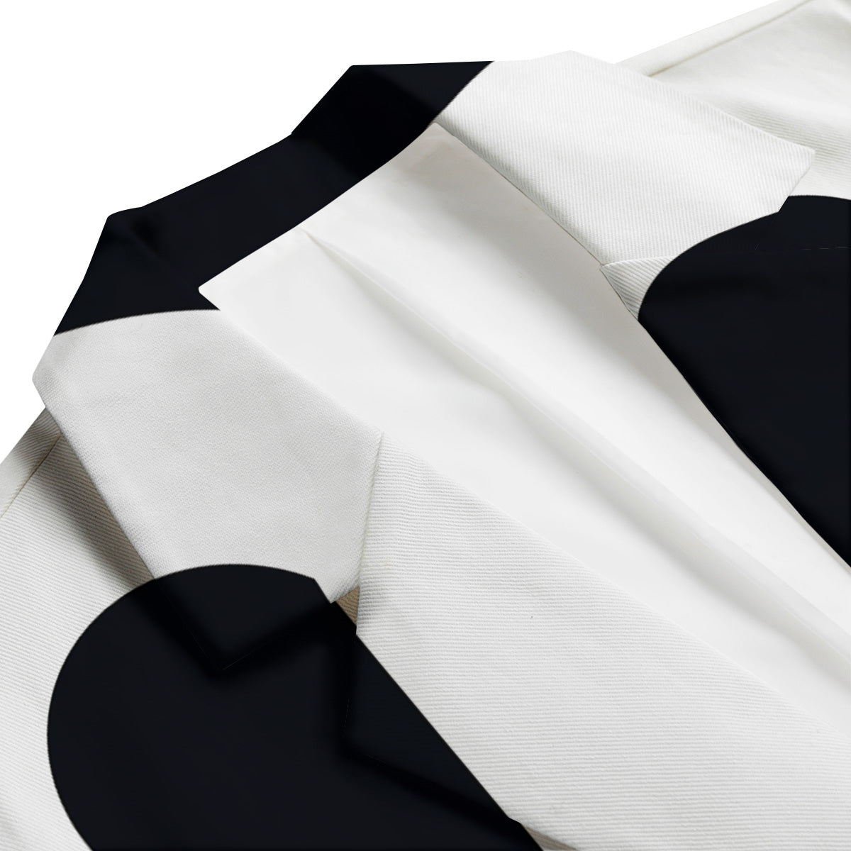 Aries Sign White And Black Print Men's Blazer-grizzshop