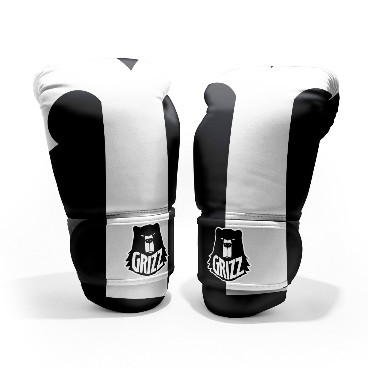 Aries Sign White And Black Print Pro Boxing Glove