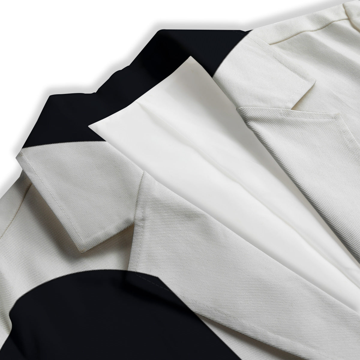 Aries Sign White And Black Print Women's Blazer-grizzshop