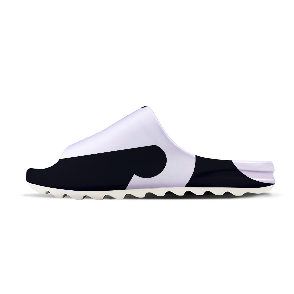Aries Sign White And Black Print Sandals-grizzshop