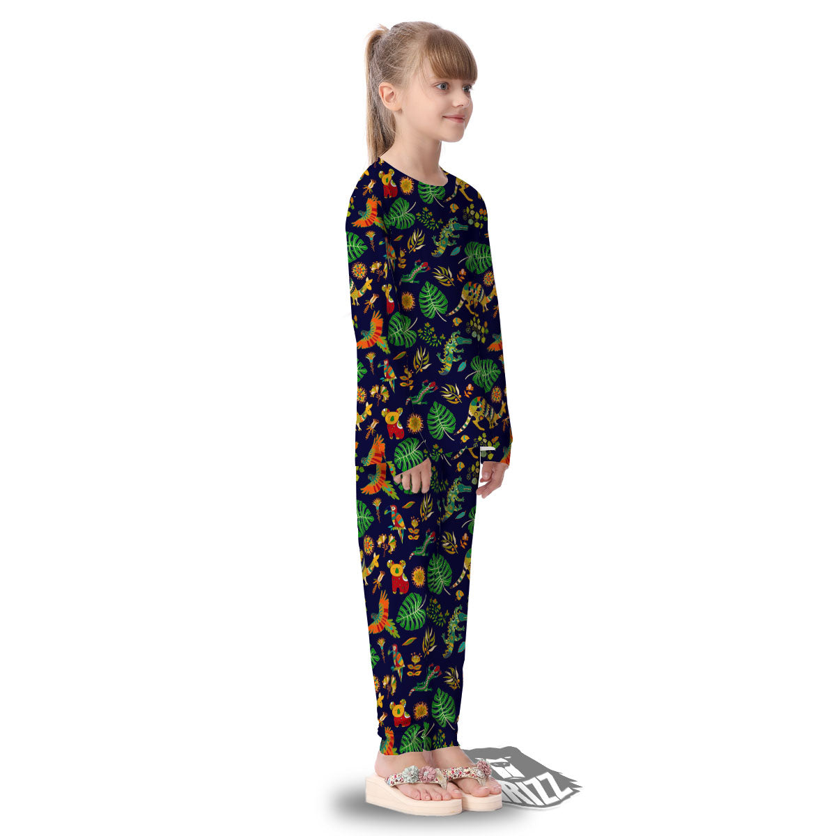 Art Australian Aboriginal Print Kid's Pajamas-grizzshop