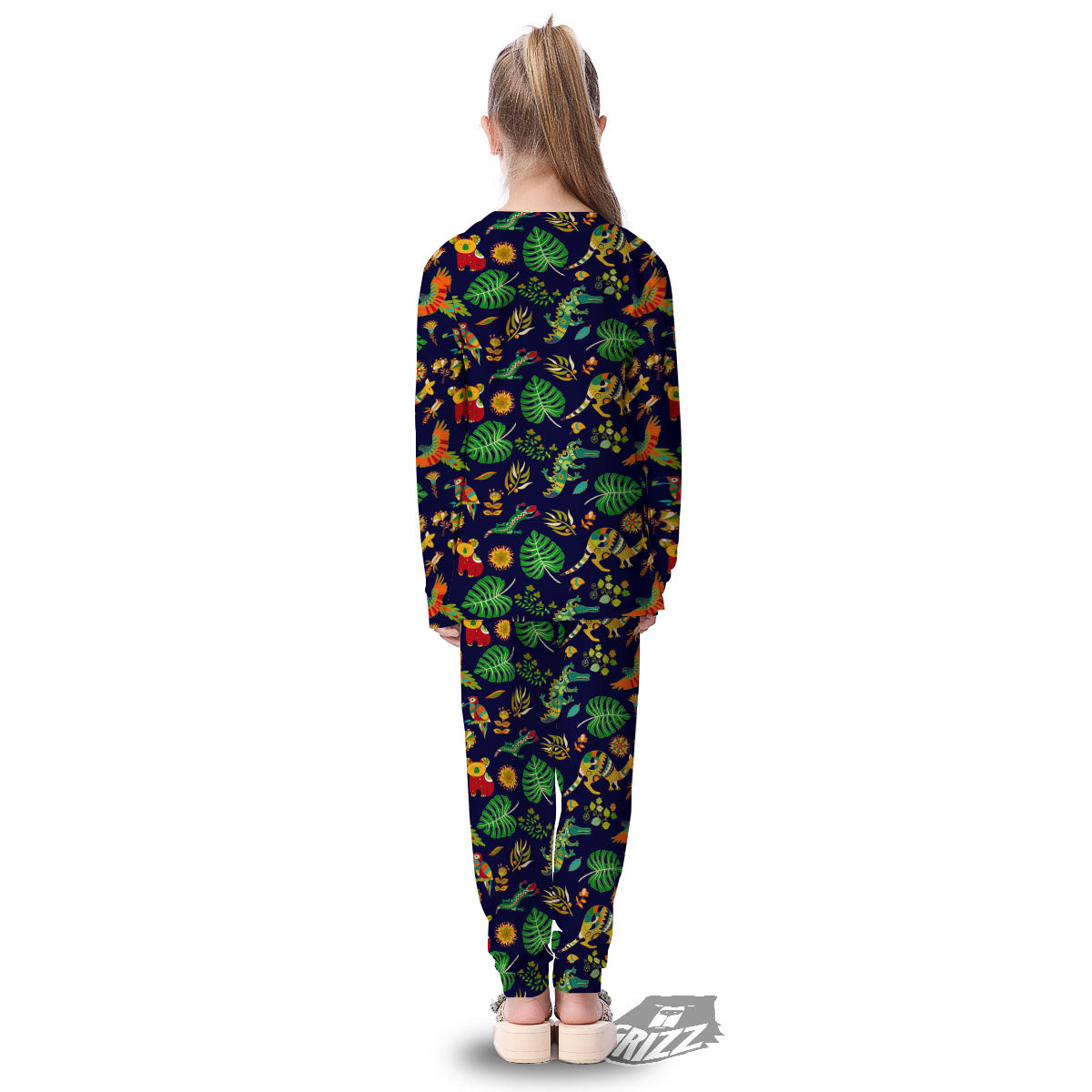 Art Australian Aboriginal Print Kid's Pajamas-grizzshop