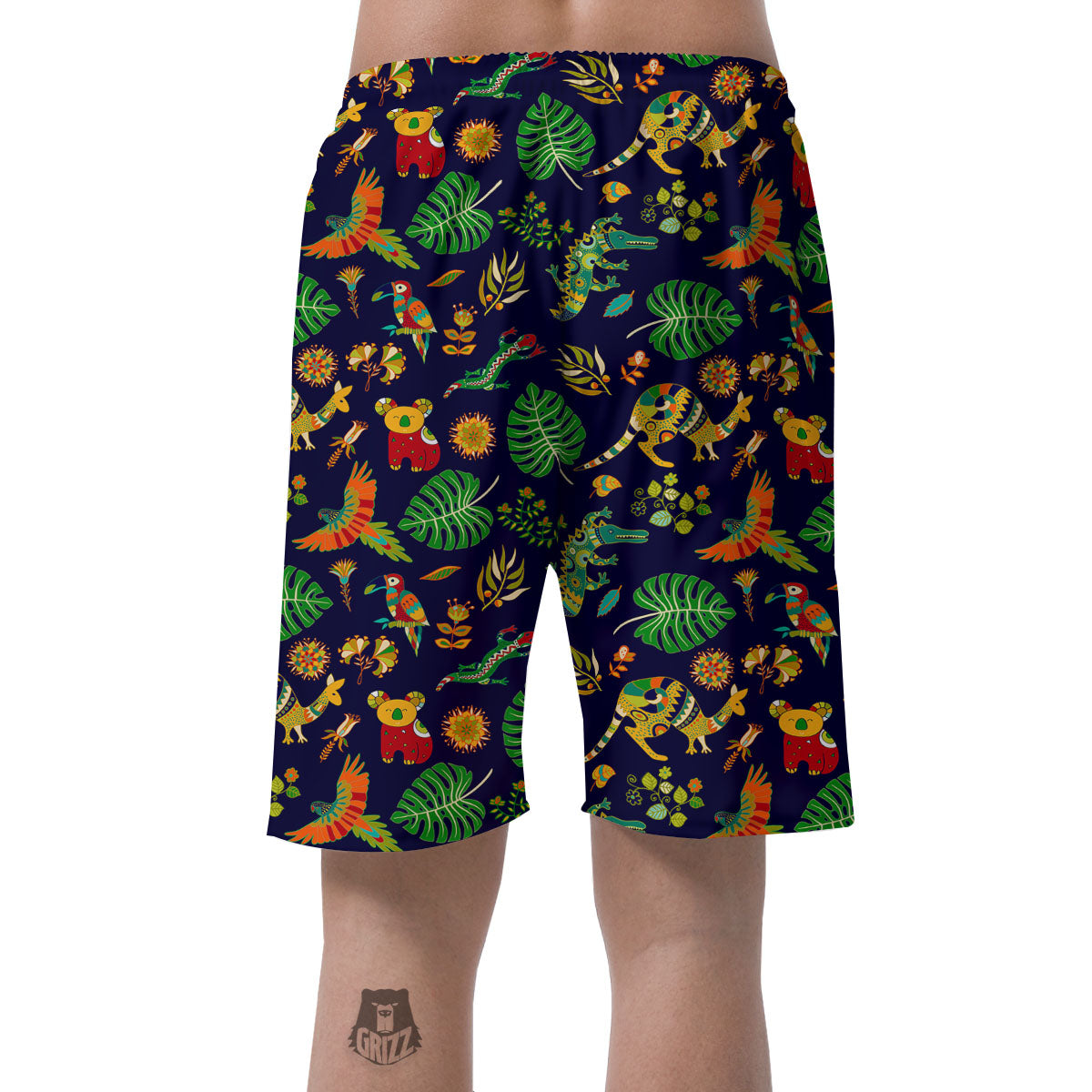 Art Australian Aboriginal Print Men's Shorts-grizzshop