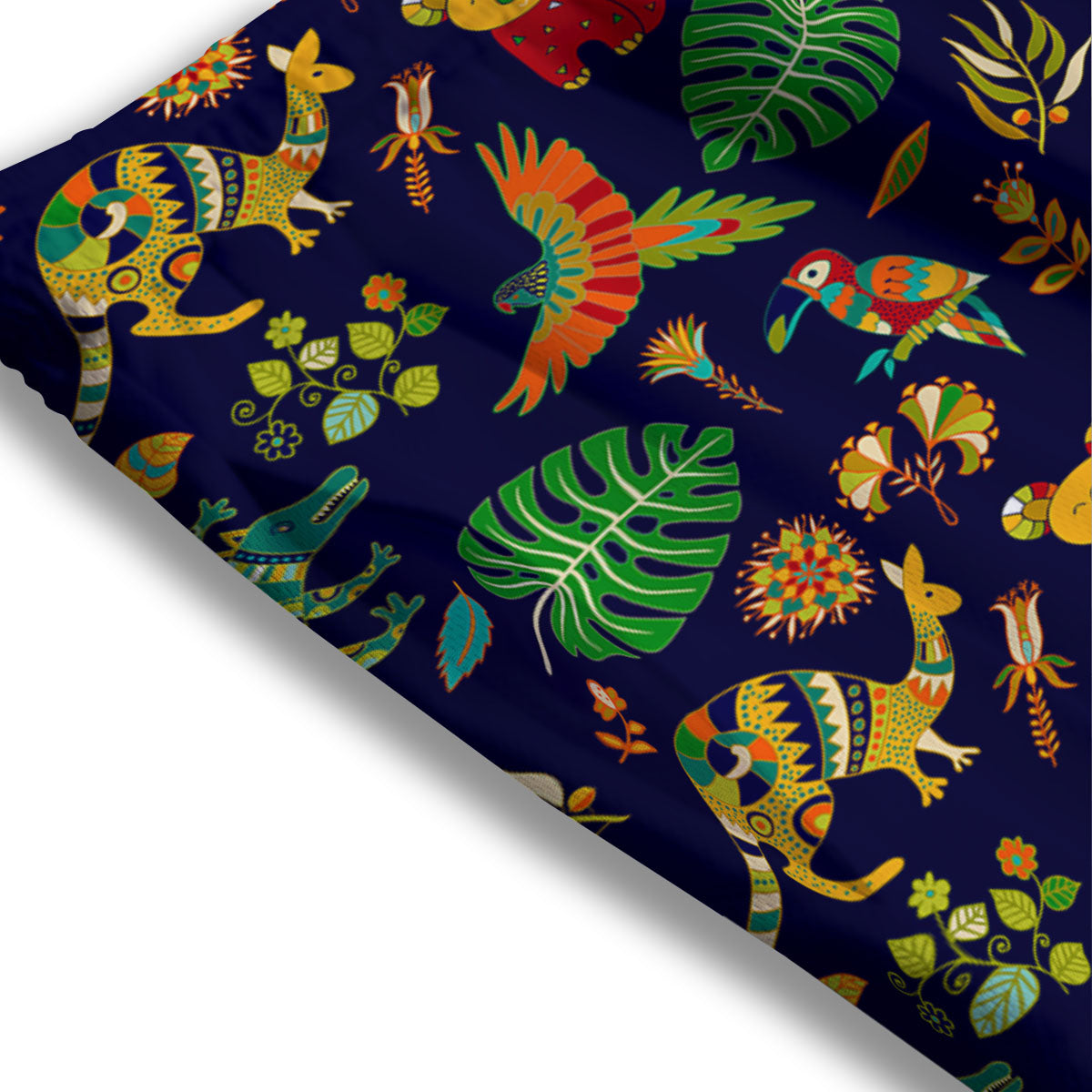 Blanket Ethnic Mexican Print Pattern Mesh Shorts