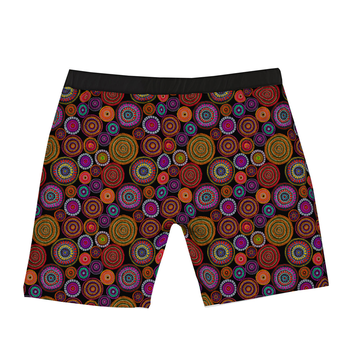Art Australian Aboriginal Print Pattern Boxer Briefs-grizzshop
