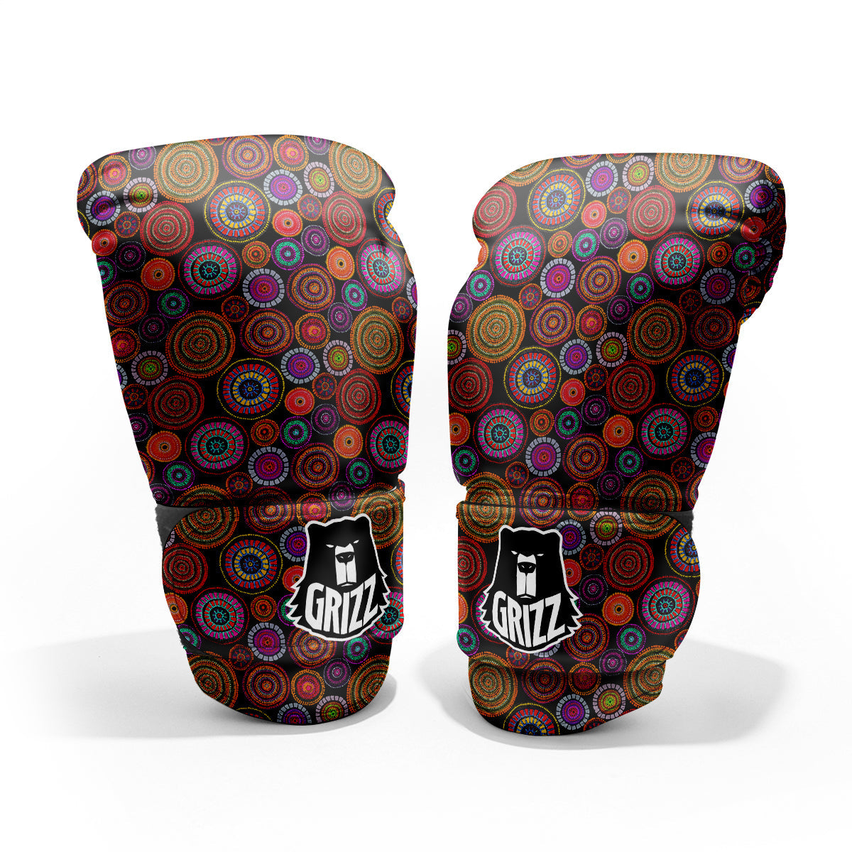Art Australian Aboriginal Print Pattern Pro Boxing Glove