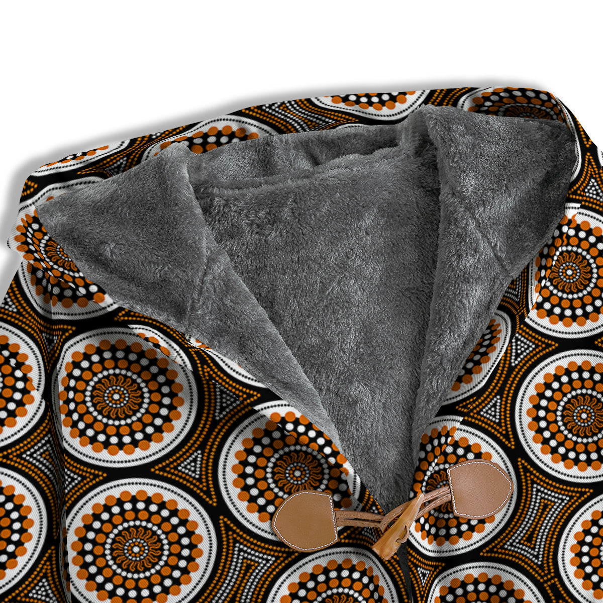Art Dot Aboriginal Print Pattern Men's Windbreaker Jacket-grizzshop