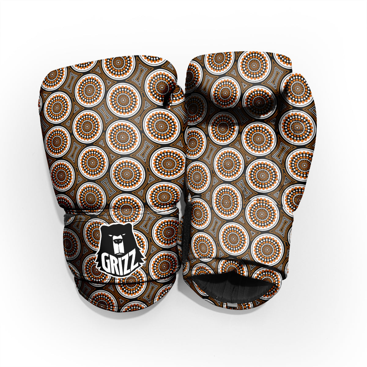 Art Dot Aboriginal Print Pattern Pro Boxing Glove