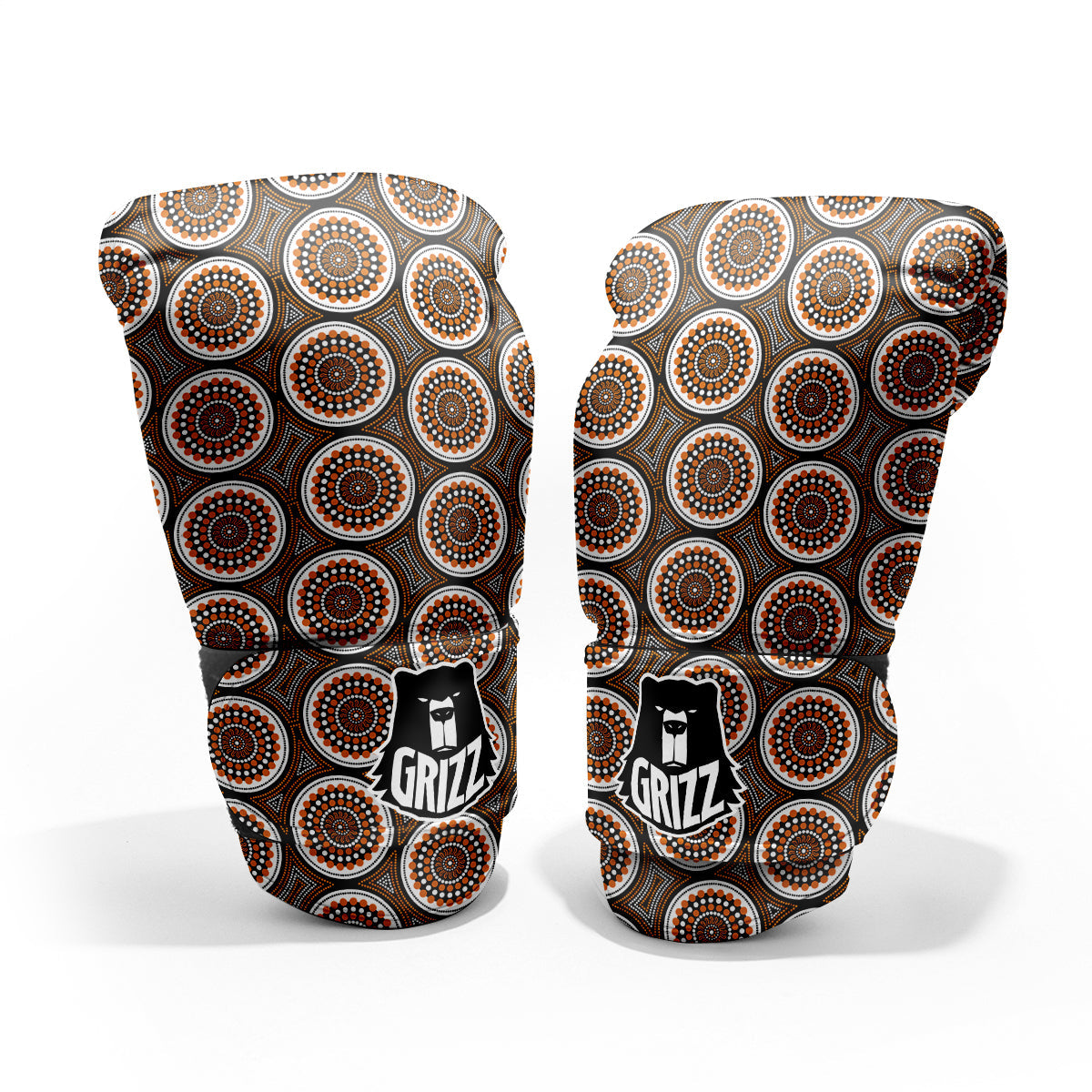 Art Dot Aboriginal Print Pattern Pro Boxing Glove
