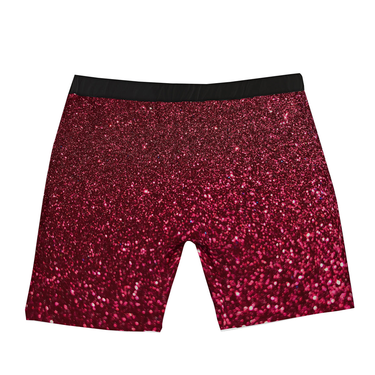 Artwork Burgundy Glitter Print Boxer Briefs-grizzshop