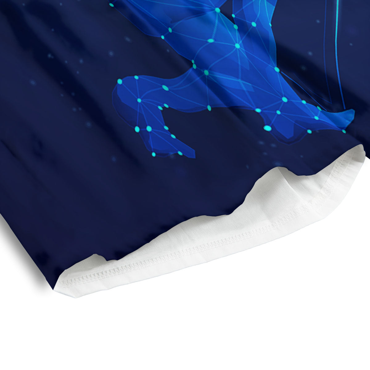 Astrological And Aquarius Signs Print Men's Athletic Shorts