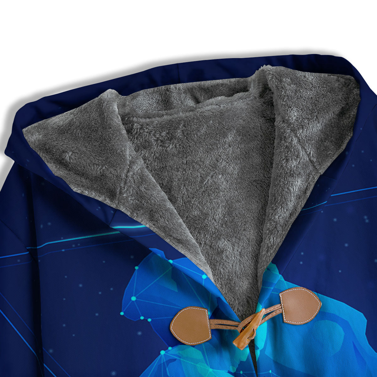 Astrological And Aquarius Signs Print Men's Windbreaker Jacket-grizzshop