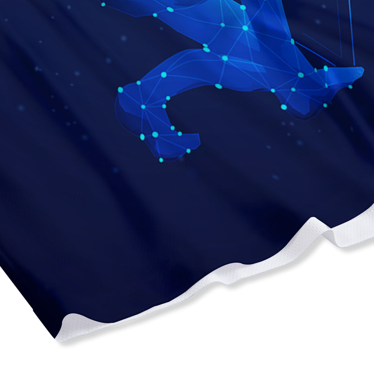 Blood Flowing Red Print Mesh Shorts