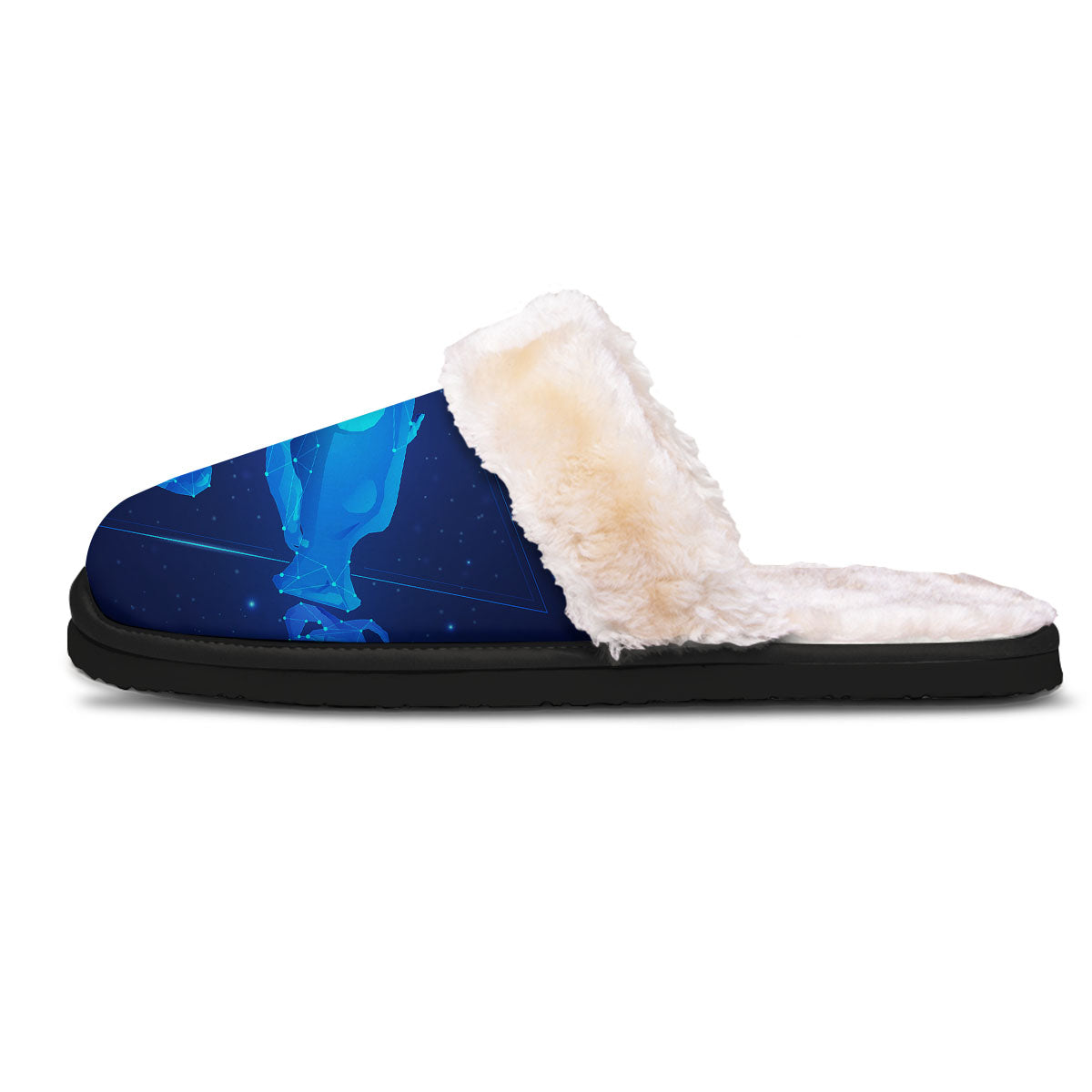 Astrological And Aquarius Signs Print Slippers-grizzshop
