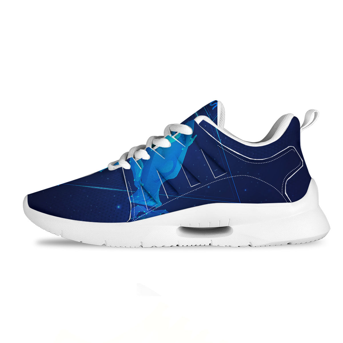 Astrological And Aquarius Signs Print Tennis Shoes-grizzshop
