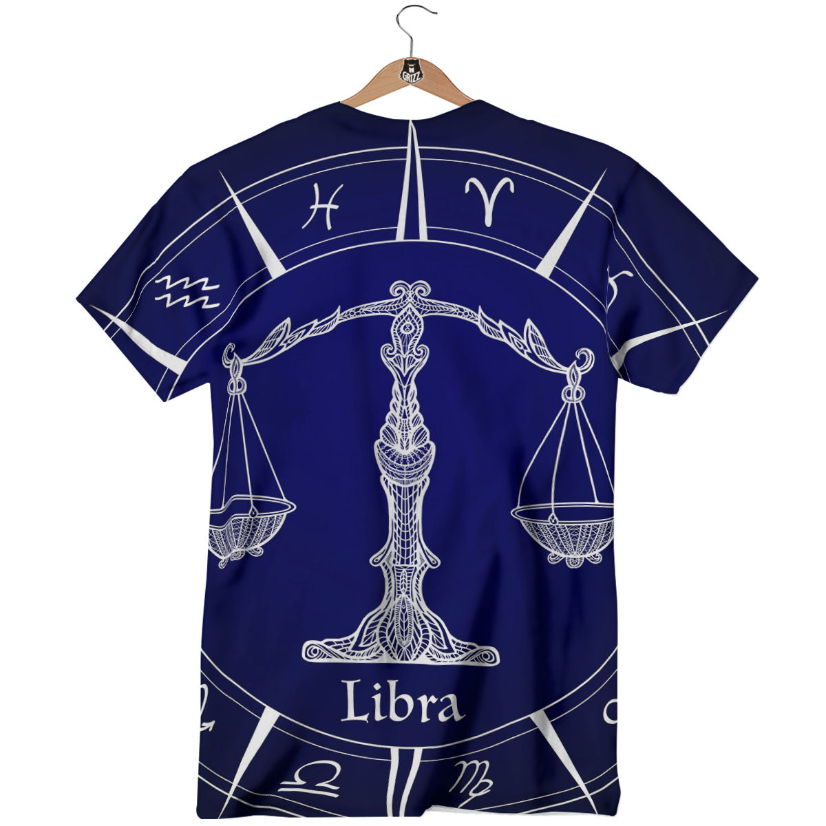 Astrological Libra Signs Libra Print T-Shirt-grizzshop
