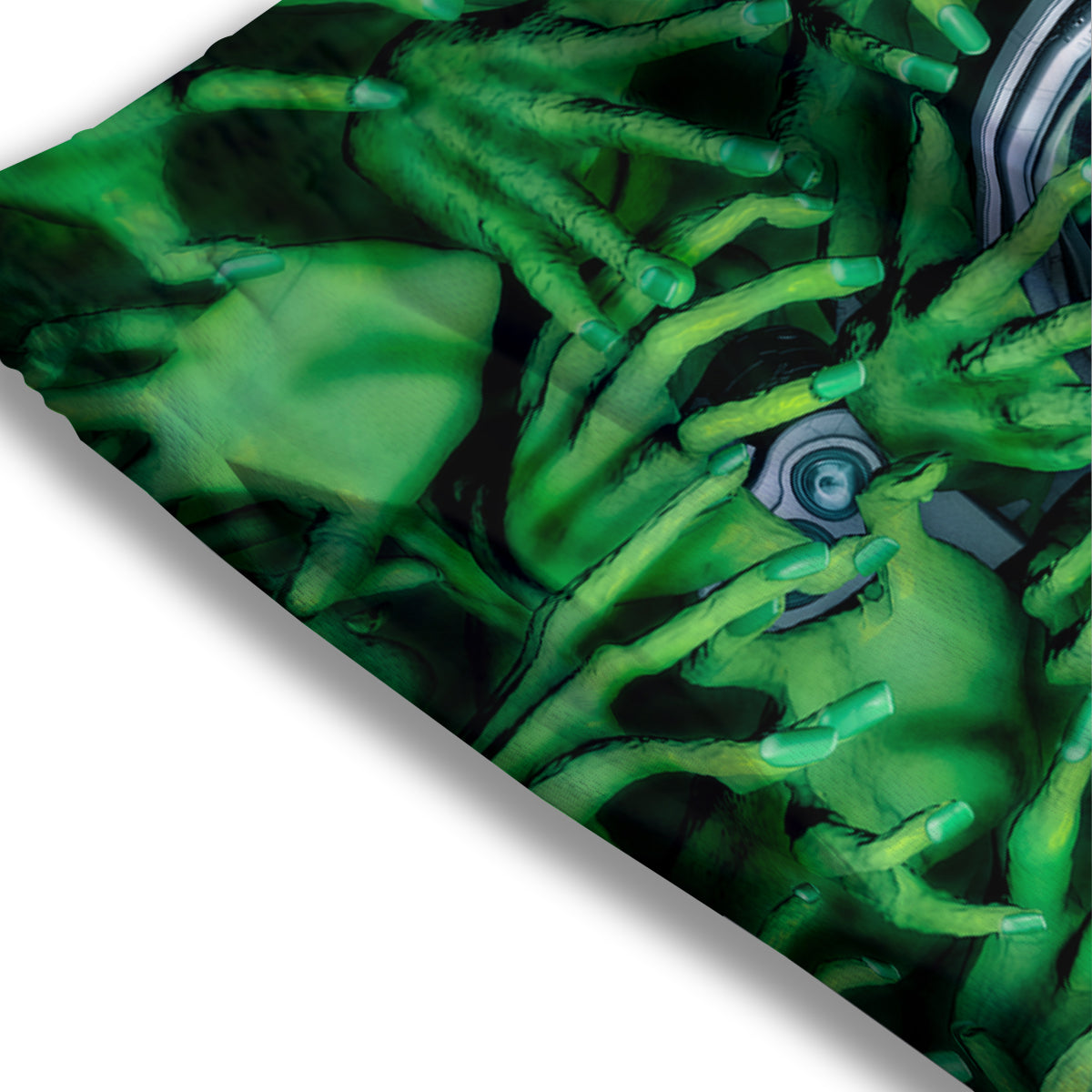 Bull Terrier Doodle Print Pattern Mesh Shorts