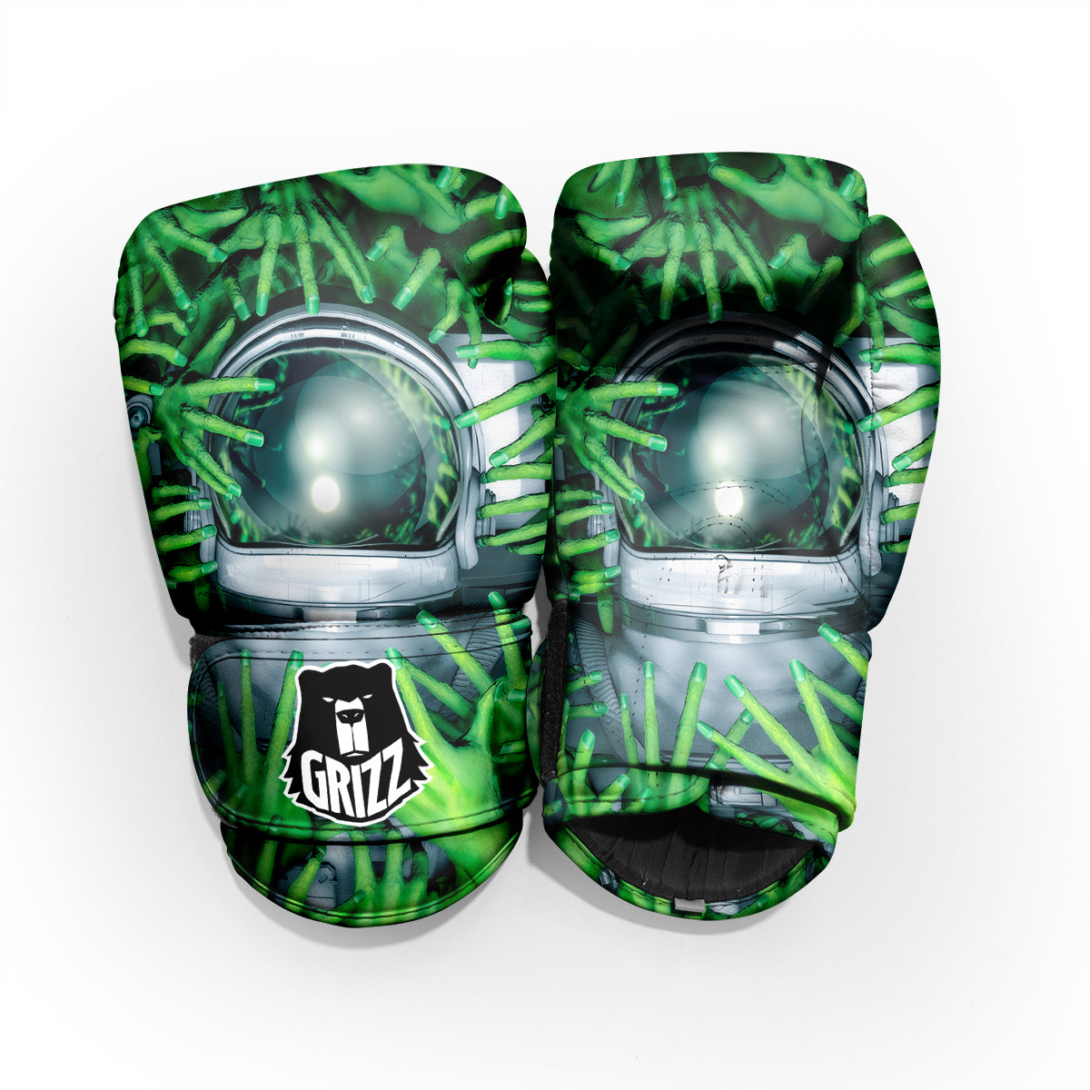 Astronaut And Alien Sci Fi Print Pro Boxing Glove
