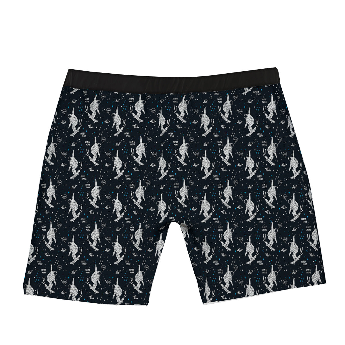 Astronaut Cute Print Pattern Boxer Briefs-grizzshop