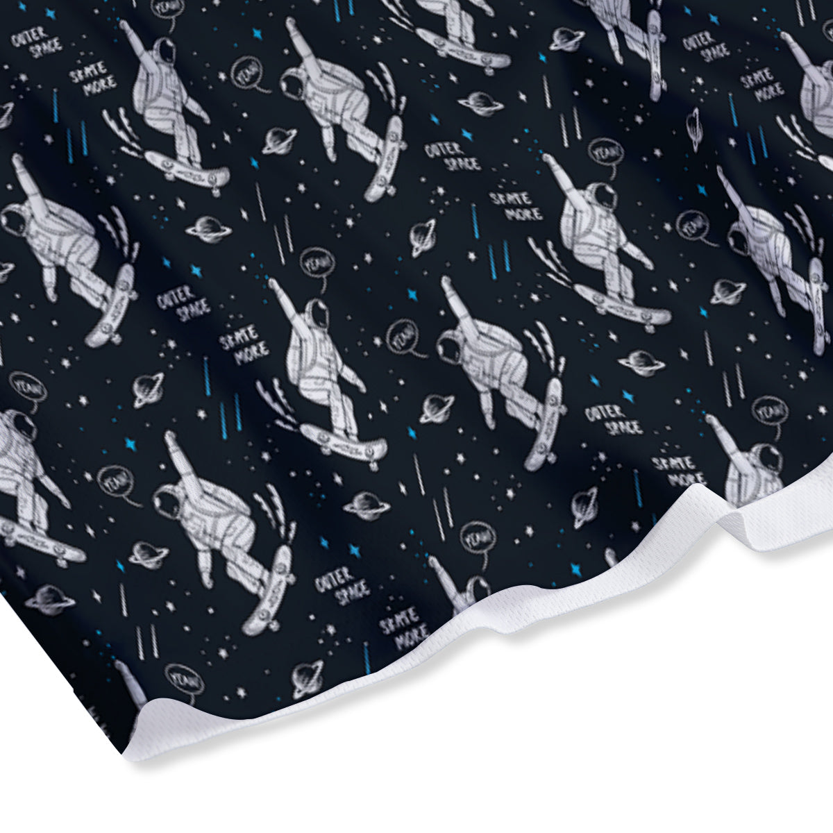 Argyle Diamond Shapes Black And White Print Pattern Mesh Shorts