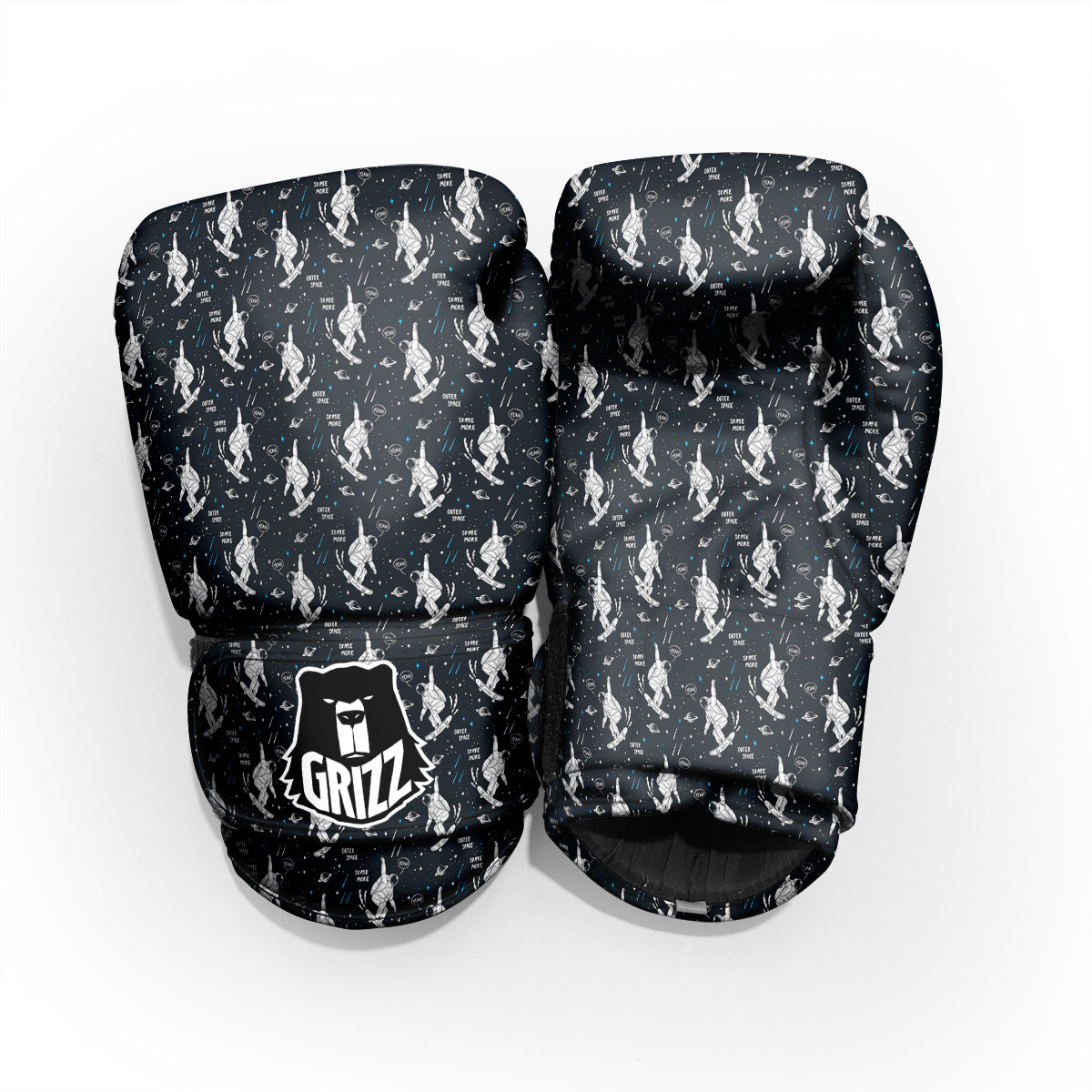 Astronaut Cute Print Pattern Pro Boxing Glove