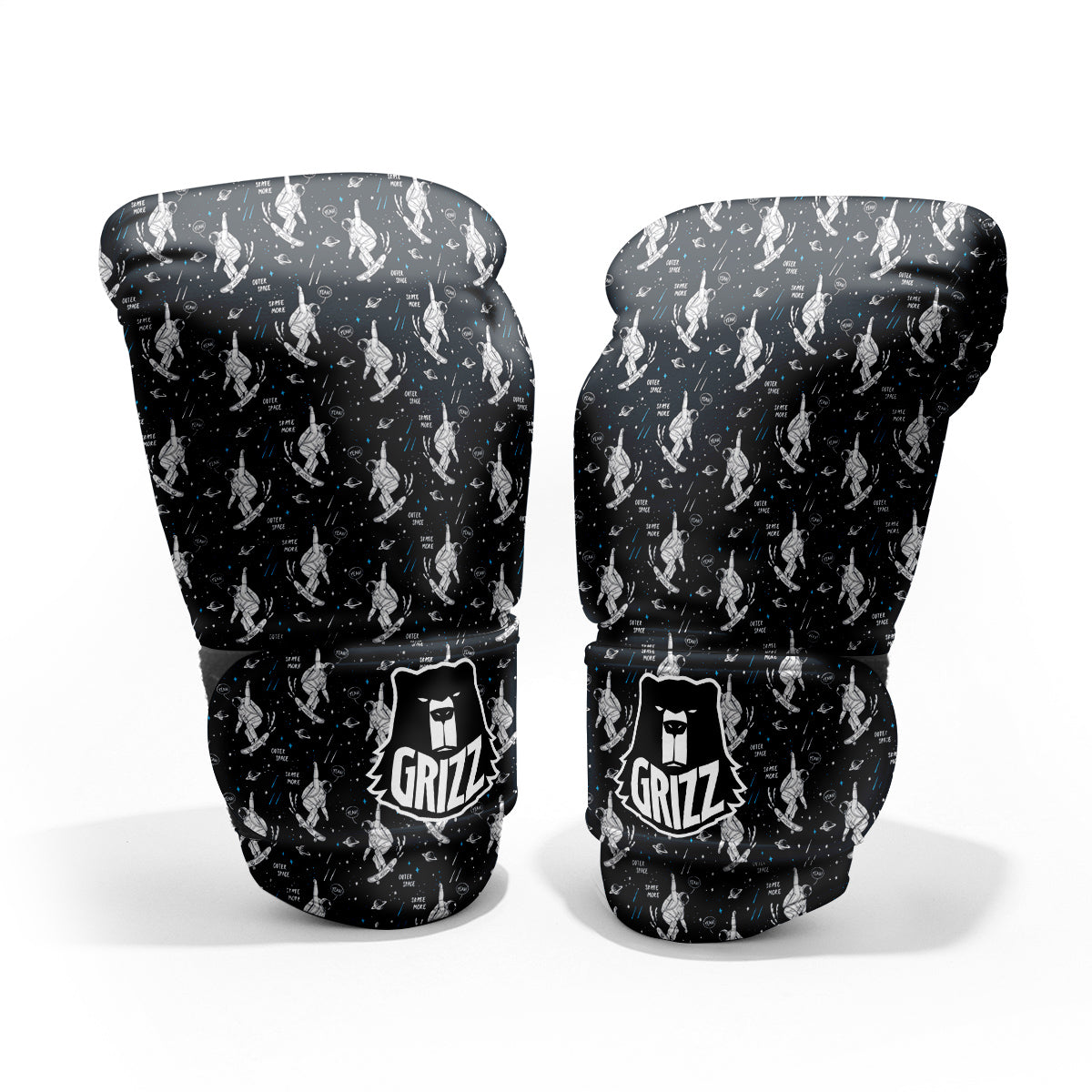 Astronaut Cute Print Pattern Pro Boxing Glove
