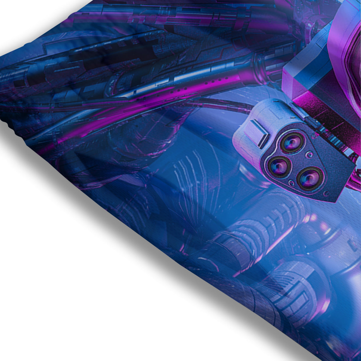 Bulldog Geometric English Print Mesh Shorts