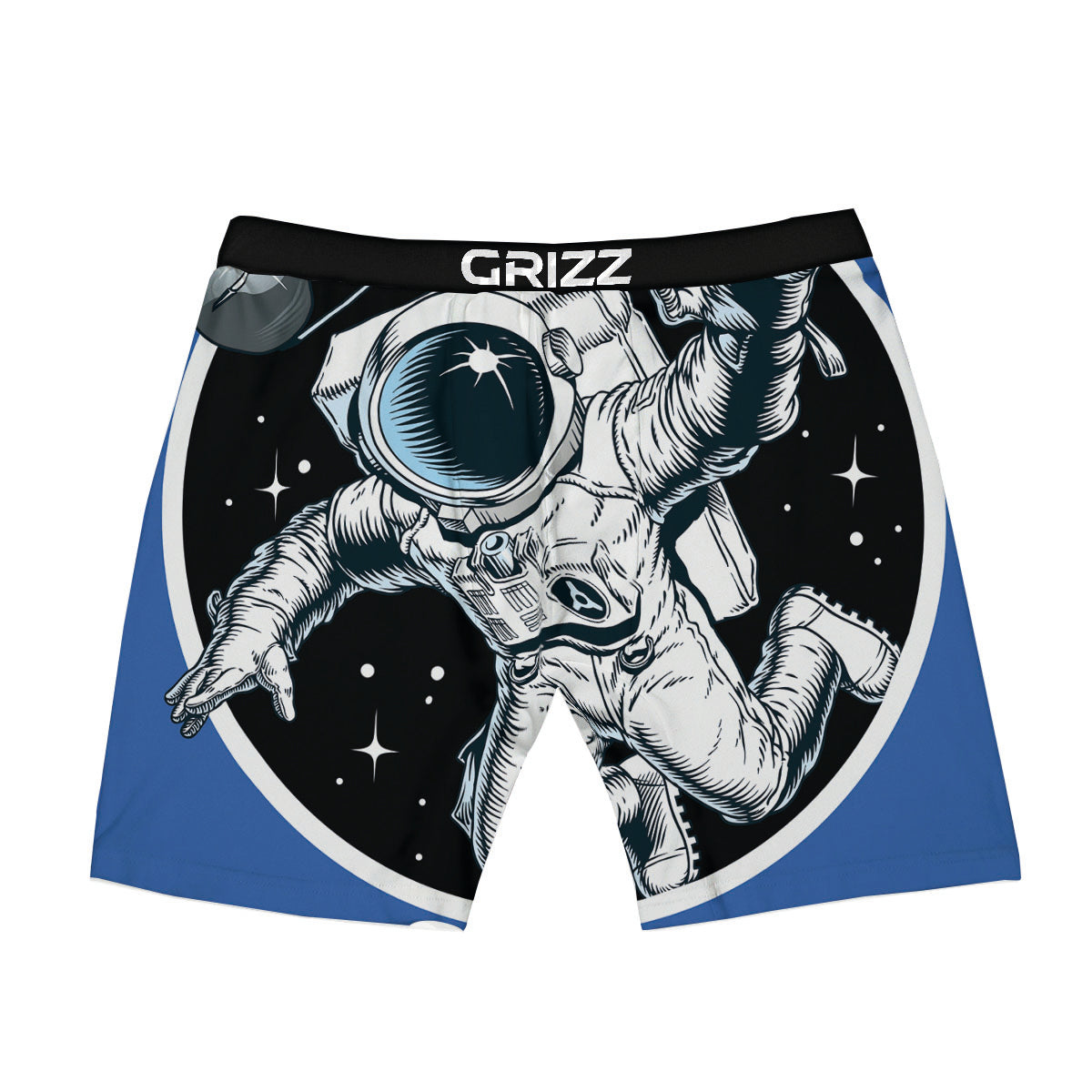Astronaut In The Space Print Boxer Briefs-grizzshop