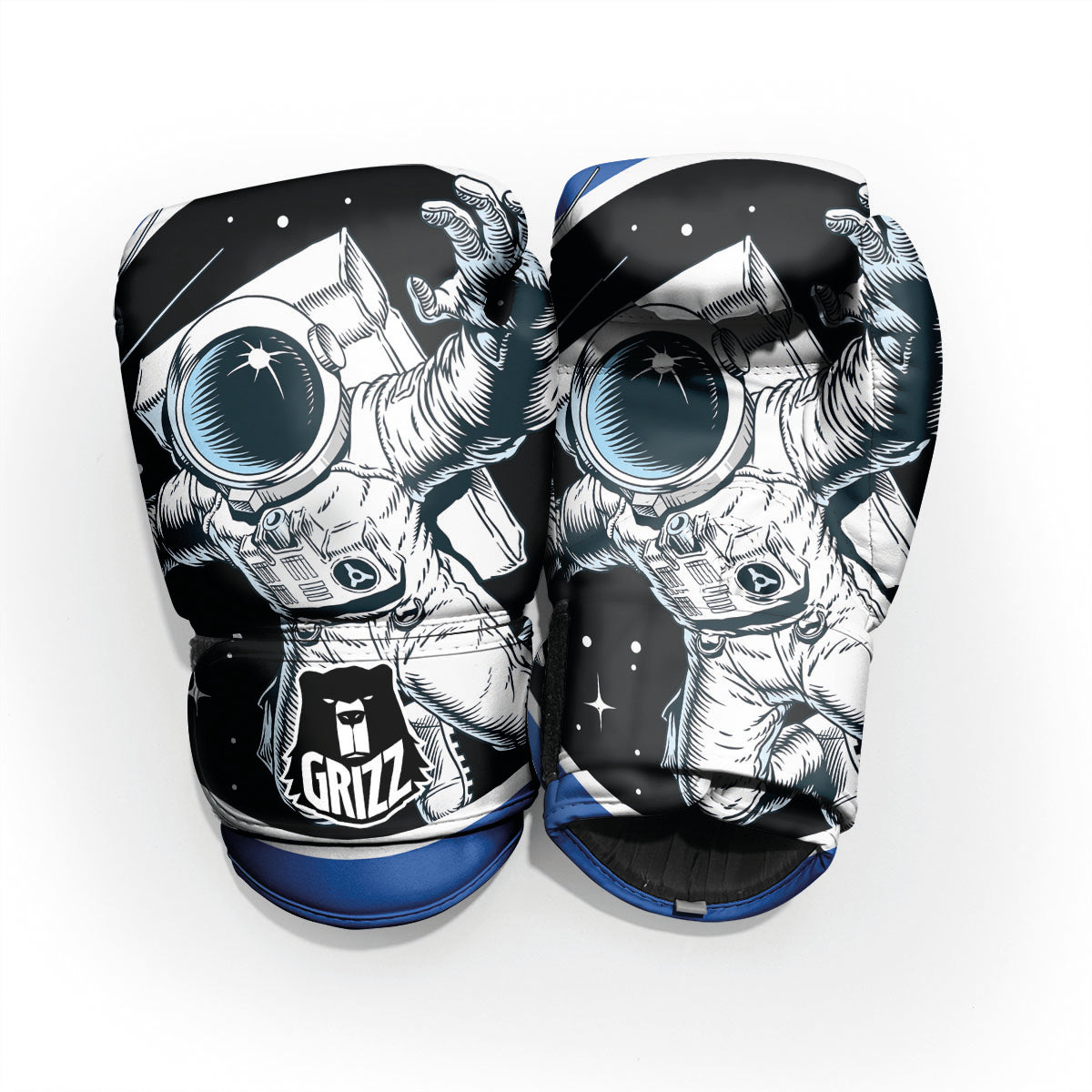 Astronaut In The Space Print Pro Boxing Glove