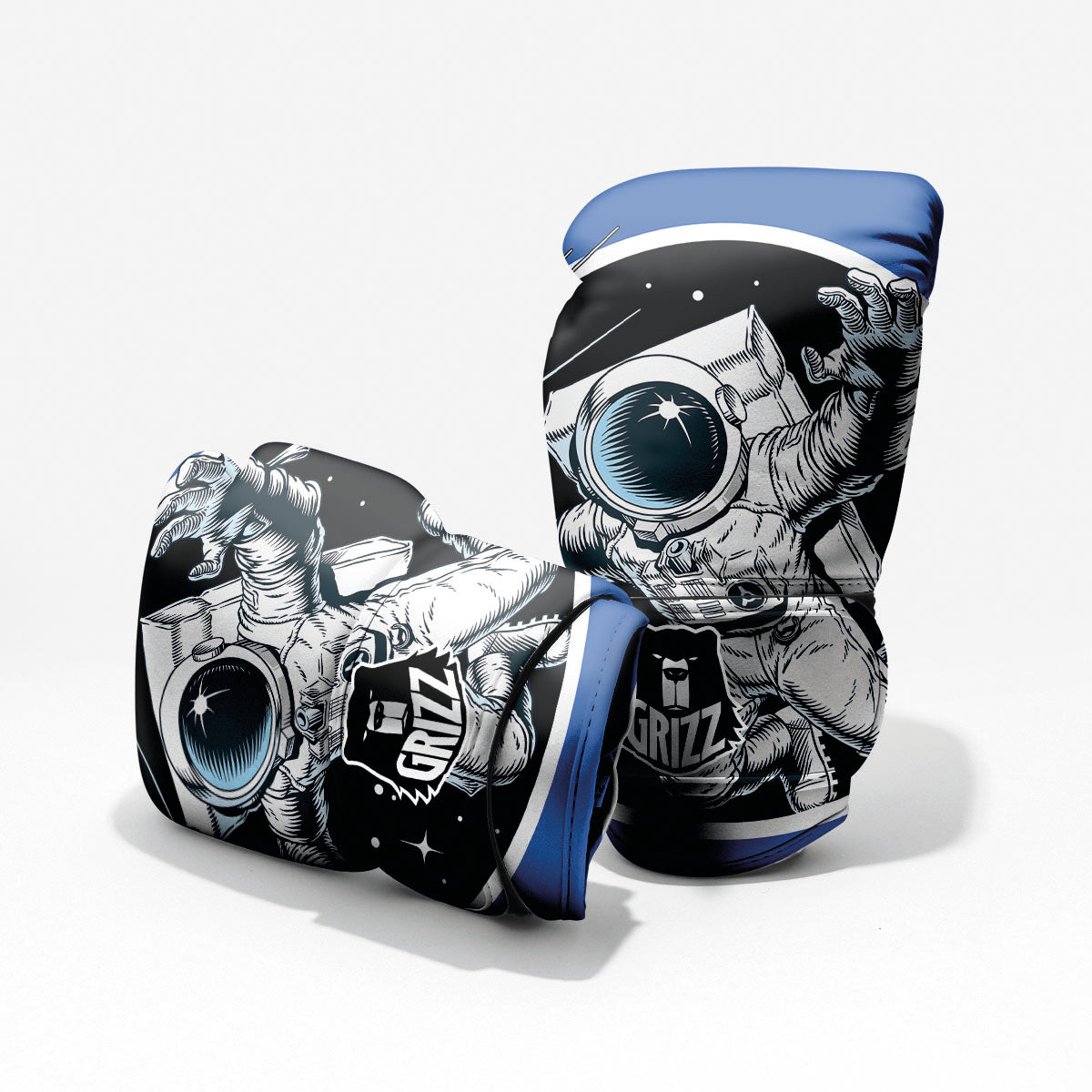 Astronaut In The Space Print Pro Boxing Glove