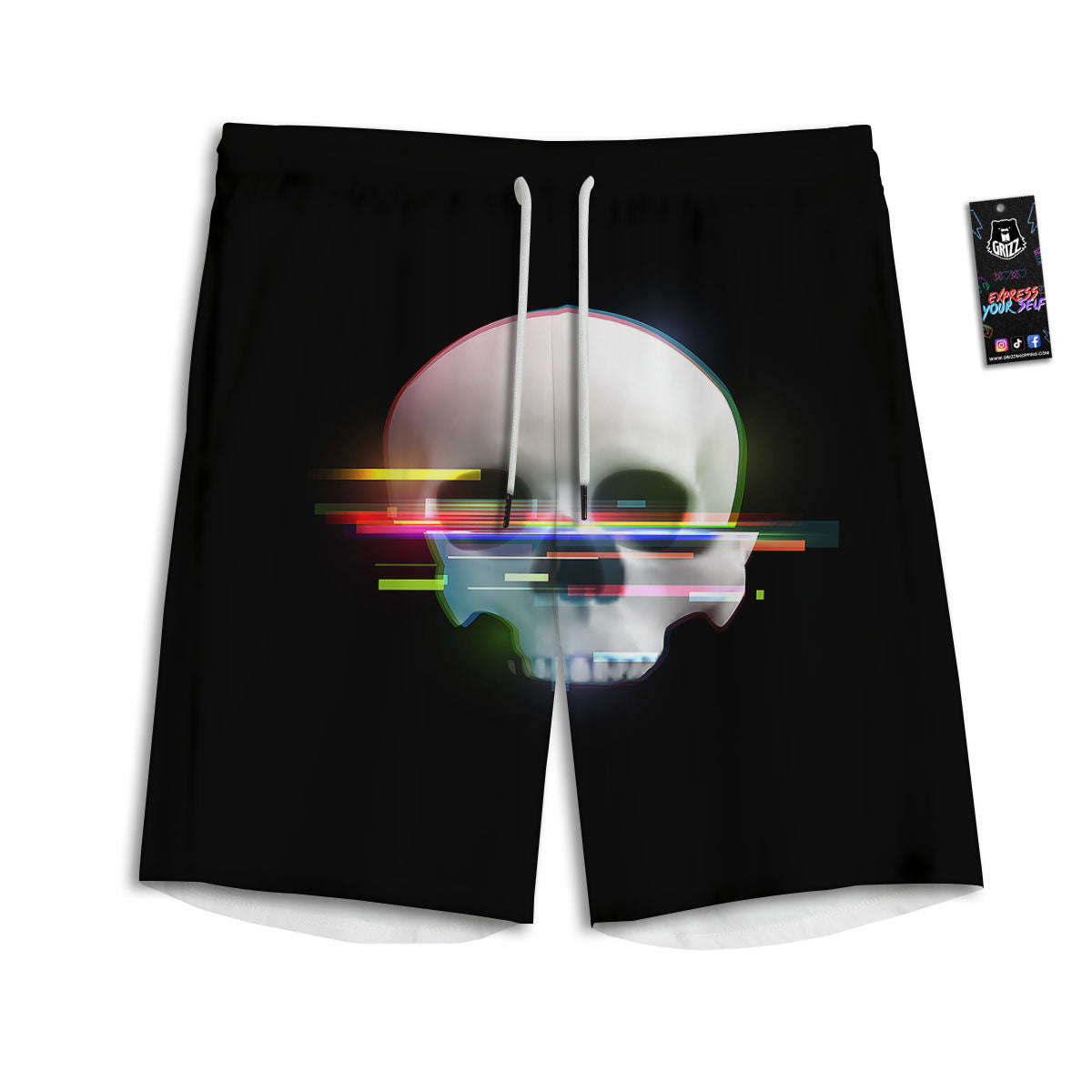 Astrological Libra Signs Libra Print Men's Athletic Shorts