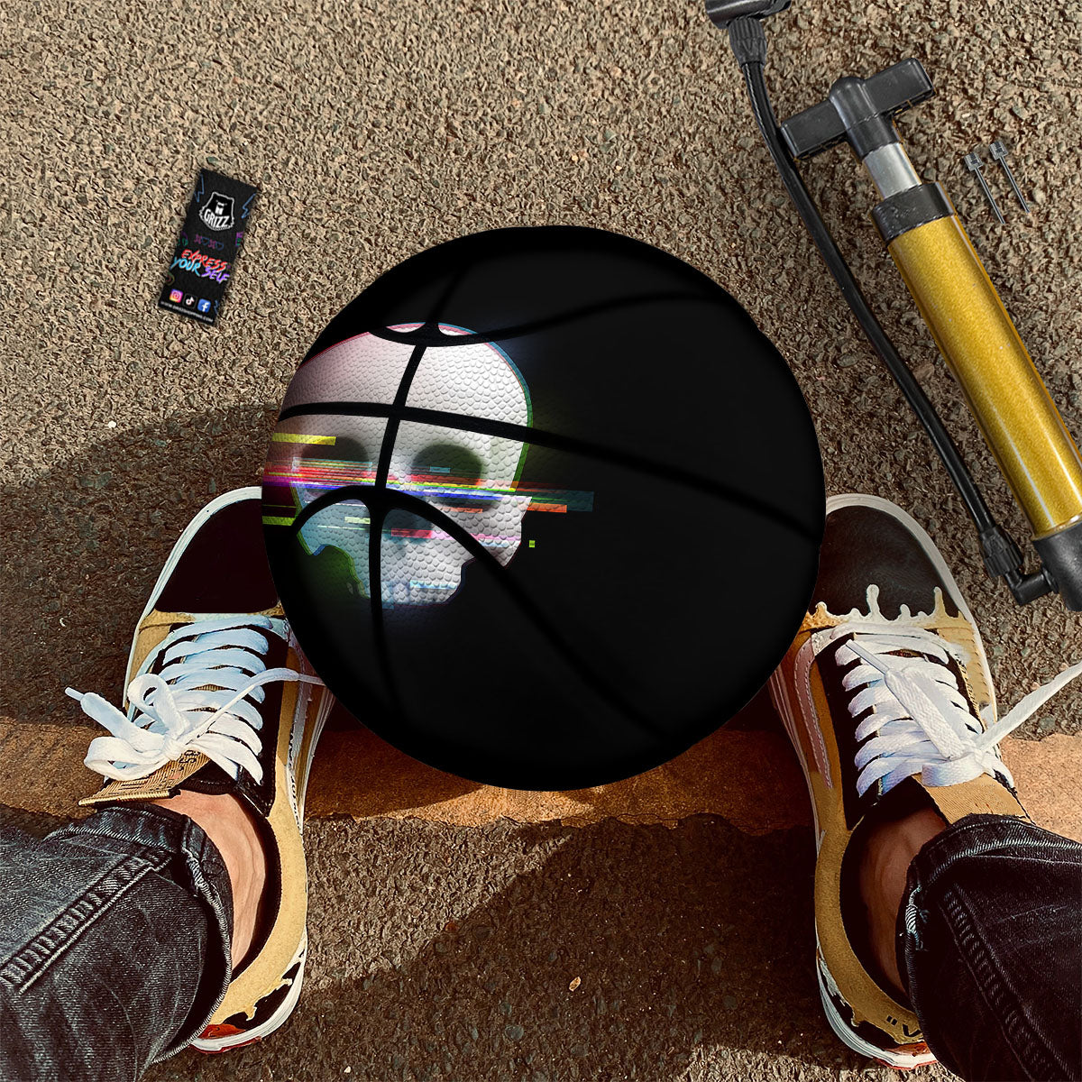 Astrological Libra Signs Libra Print Basketball