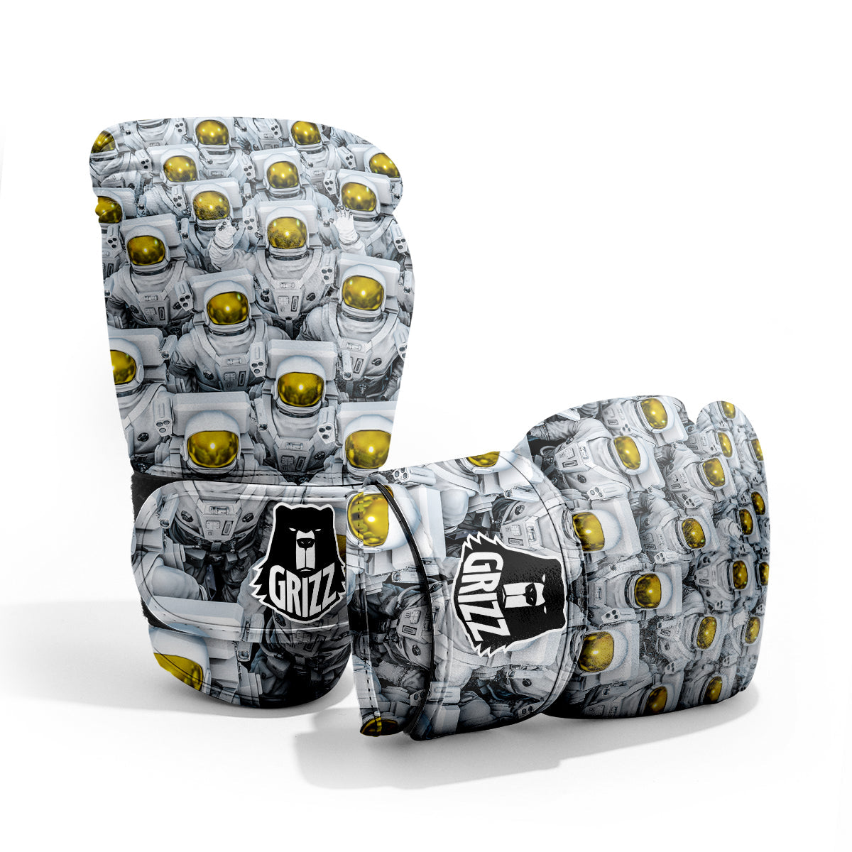 Astronauts Group Print Pro Boxing Glove