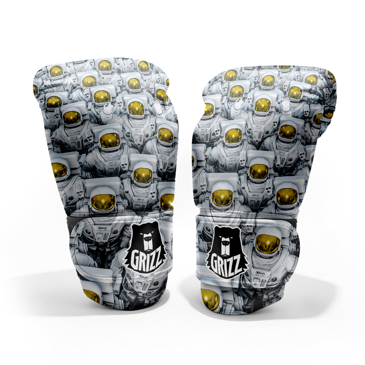 Astronauts Group Print Pro Boxing Glove