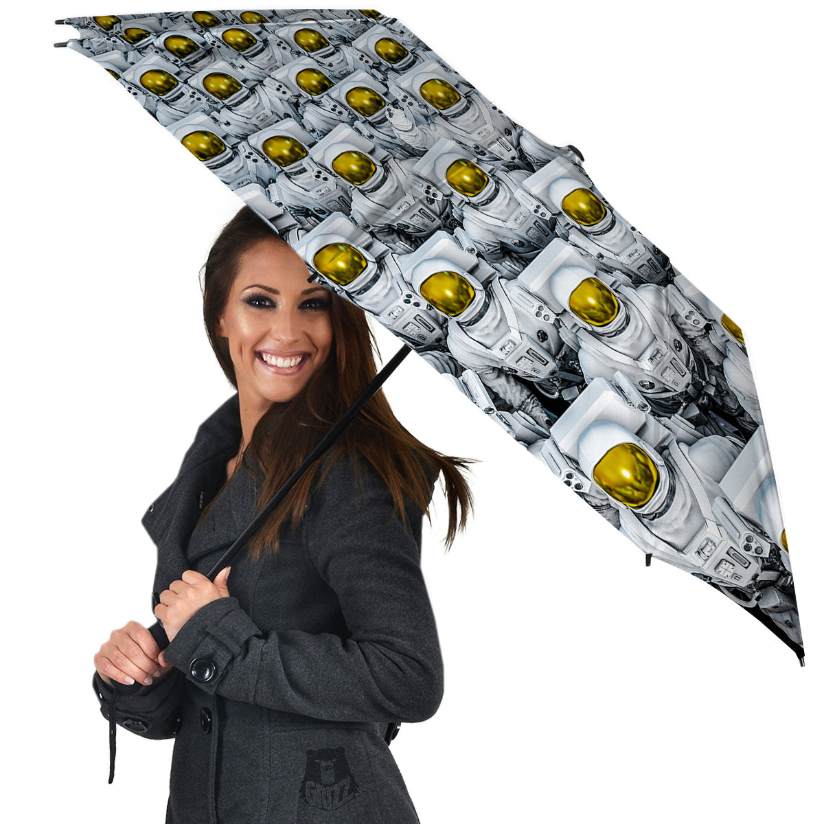 Astronauts Group Print Umbrella-grizzshop