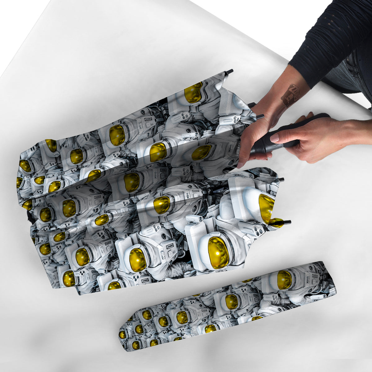 Astronauts Group Print Umbrella-grizzshop