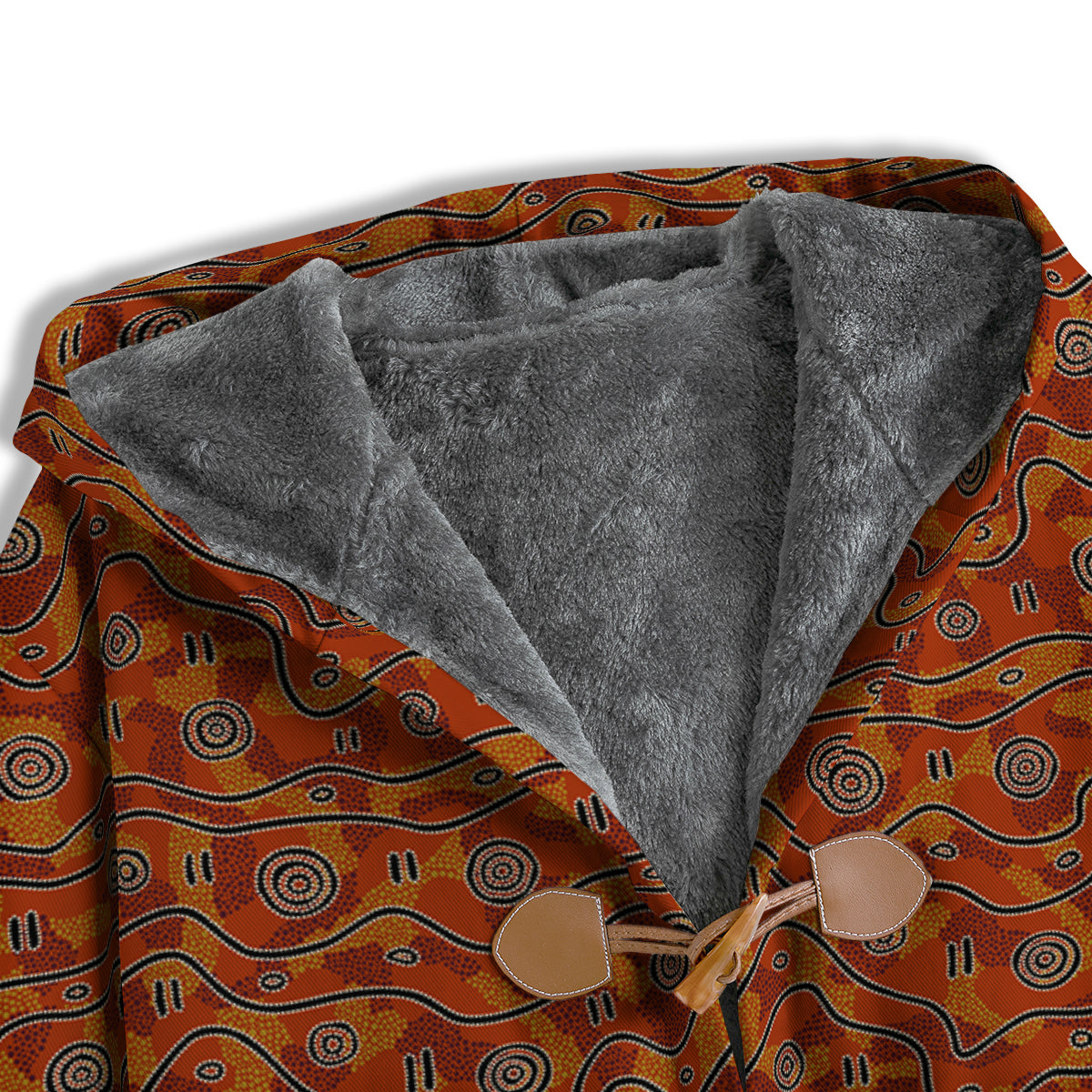 Australian Aboriginal Print Pattern Men's Windbreaker Jacket-grizzshop