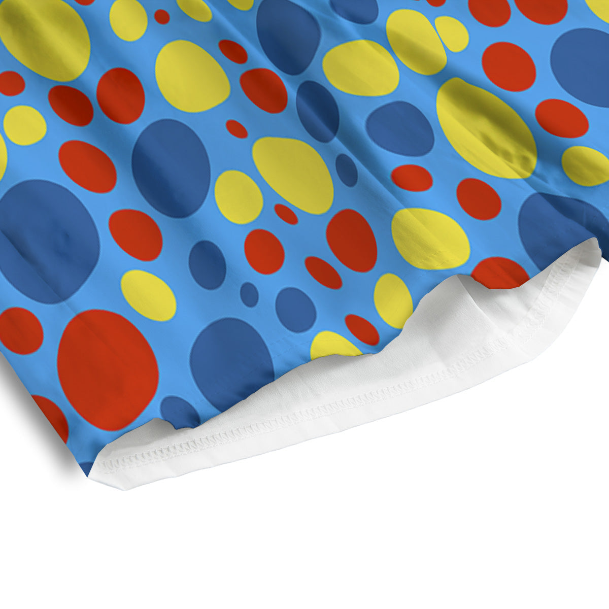 Autism Awareness Dots Color Print Pattern Men's Athletic Shorts