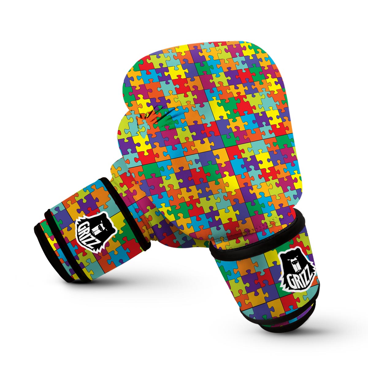 Autism Awareness Merchandise Boxing Gloves-grizzshop