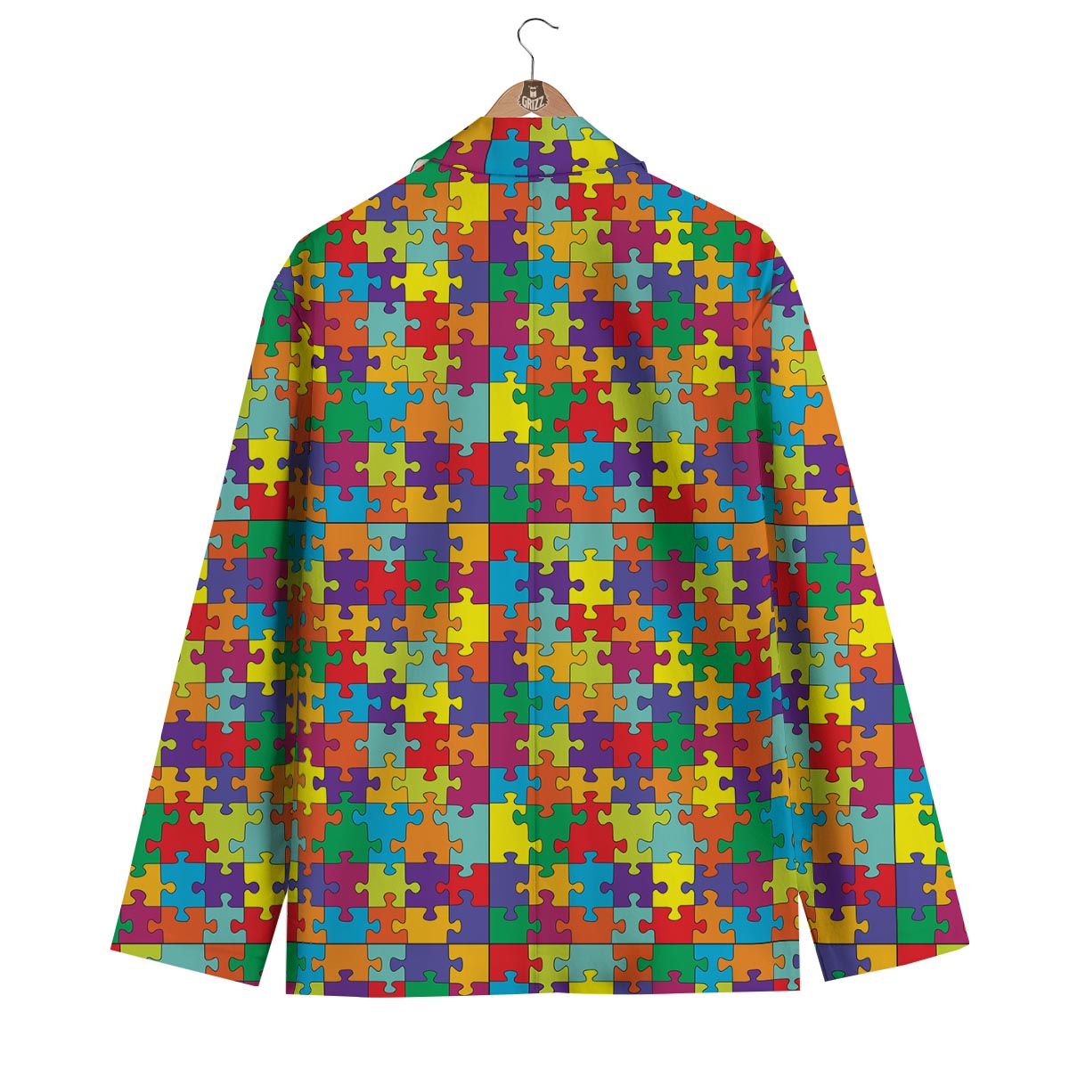 Autism Awareness Merchandise Men's Blazer-grizzshop