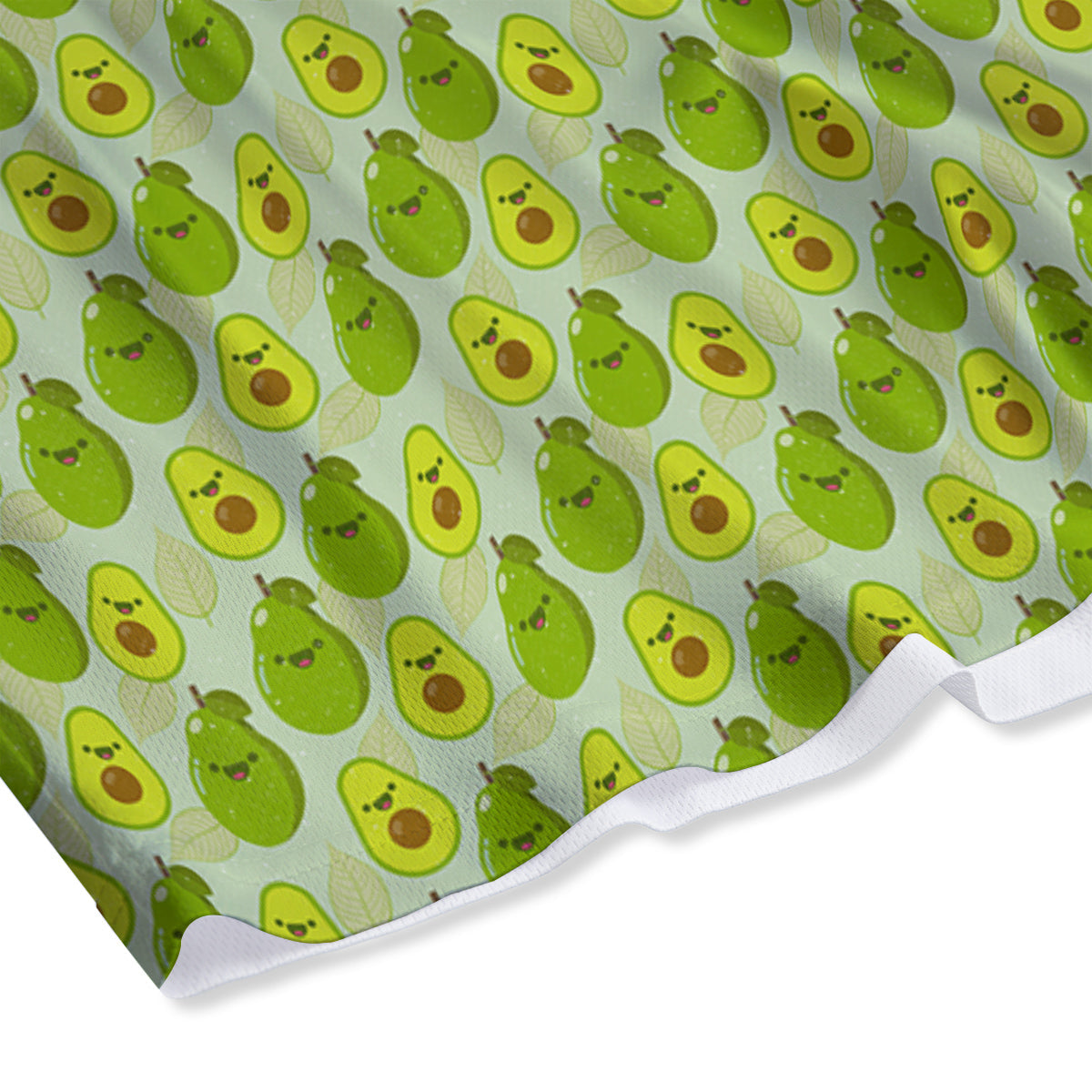 Argyle Grass Green Print Pattern Mesh Shorts