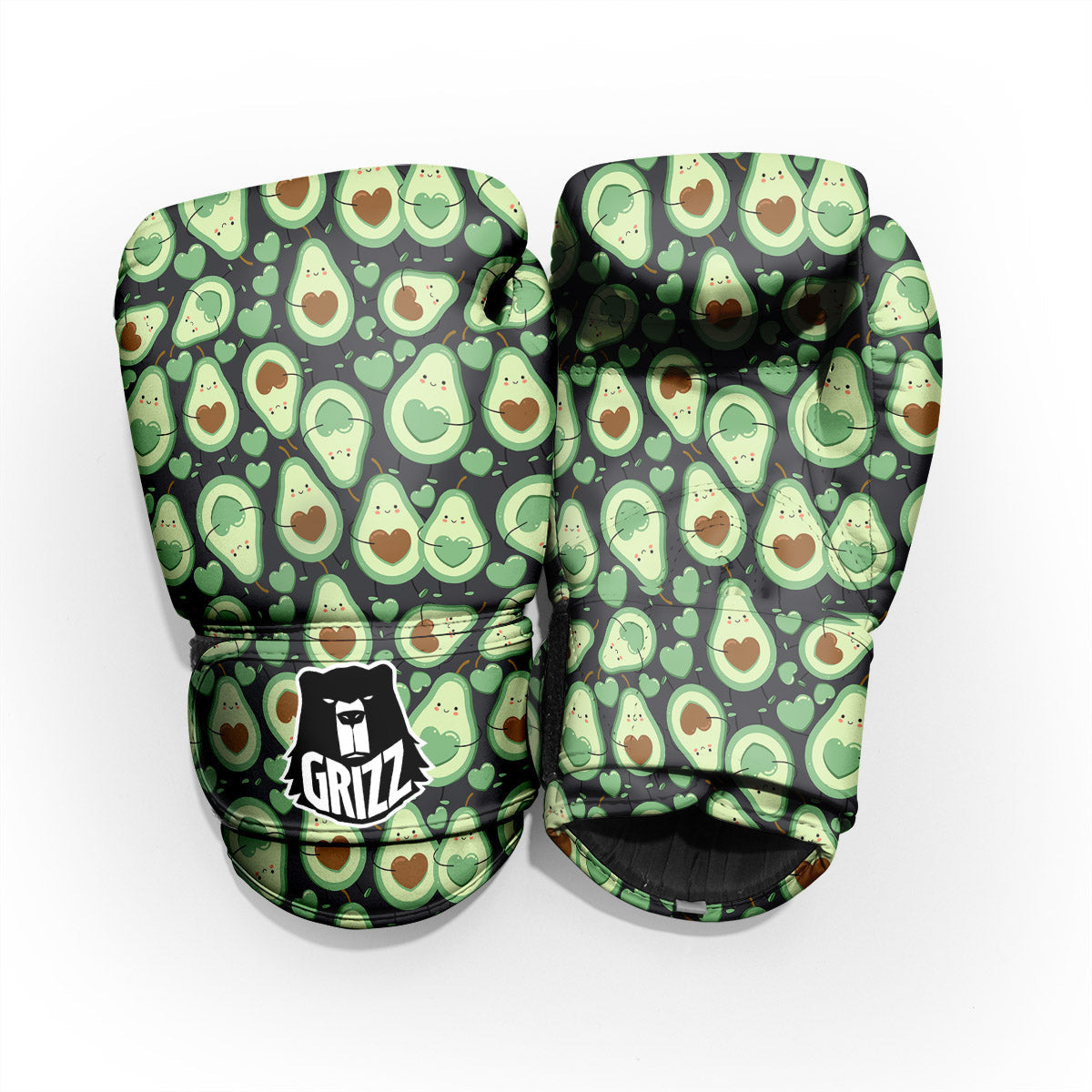 Avocado Cute Print Pattern Pro Boxing Glove