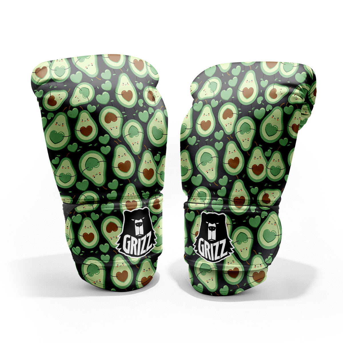 Avocado Cute Print Pattern Pro Boxing Glove