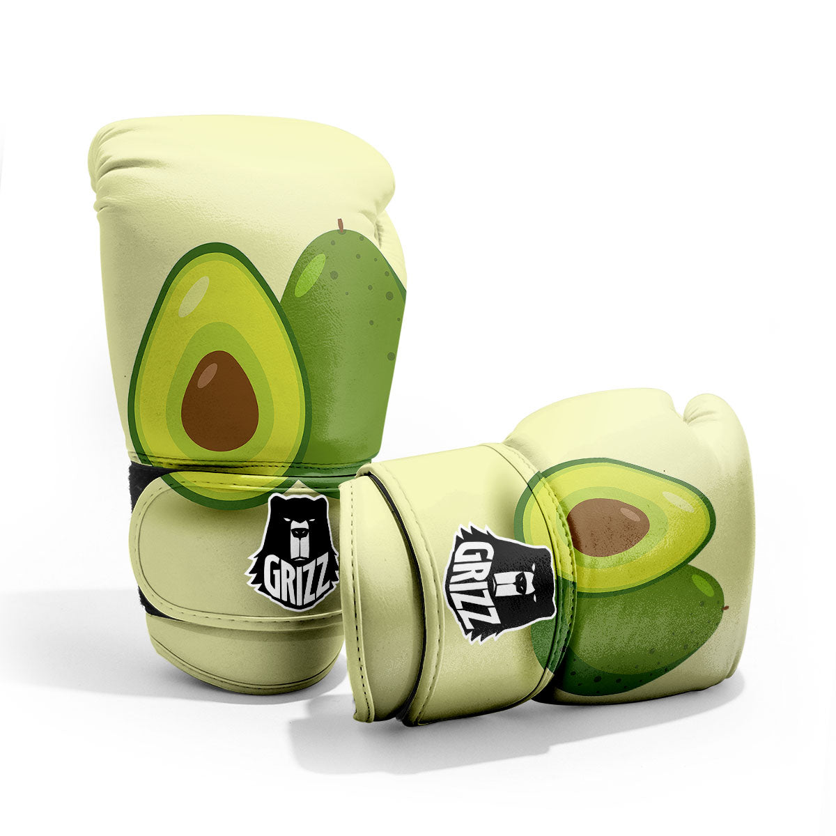 Avocado Green Print Pro Boxing Glove