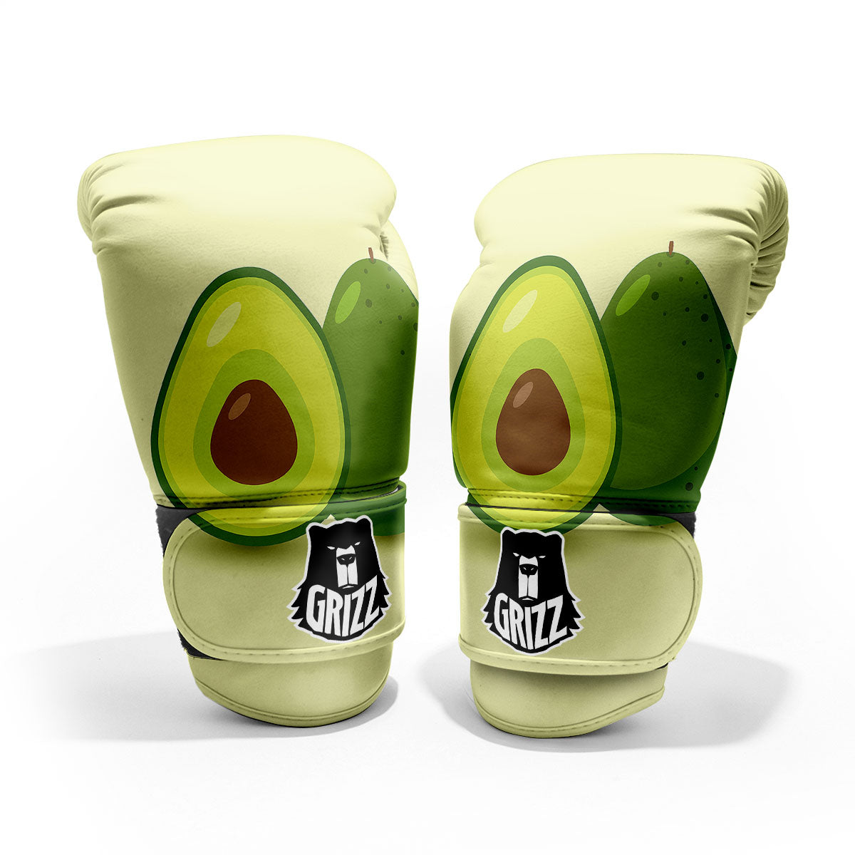 Avocado Green Print Pro Boxing Glove