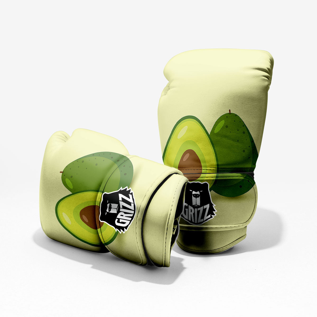 Avocado Green Print Pro Boxing Glove